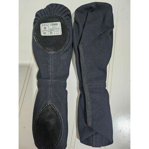 Theatricals T2900 Split Sole Canvas Ballet Shoes Black Women's Size 11.5 M NWT